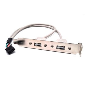 조이쿨 USB2.0 2포트 확장브라켓 JC550