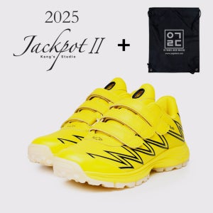 강스 스튜디오 2025 잭팟2 야구 인조잔디화 잔뽕화 JPT2-J06 옐로우/네이비