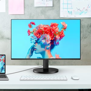 [LG디스플레이/USB-C 100Hz] 알파스캔 AOC Q27B3C QHD PD65W 높낮이 HDR 무결점 모니터