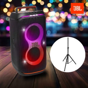 [2025 NEW] JBL PARTYBOX CLUB 파티박스120 초강력 사운드 블루투스 스피커 + 스피커 스탠드