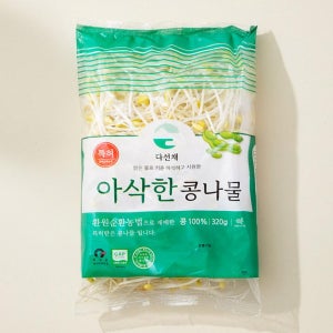 메가마트 다선채 콩나물 320g 봉