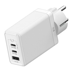 USB PD 100W PPS GaN 접지 멀티 초고속 충전기 GS610 화이트