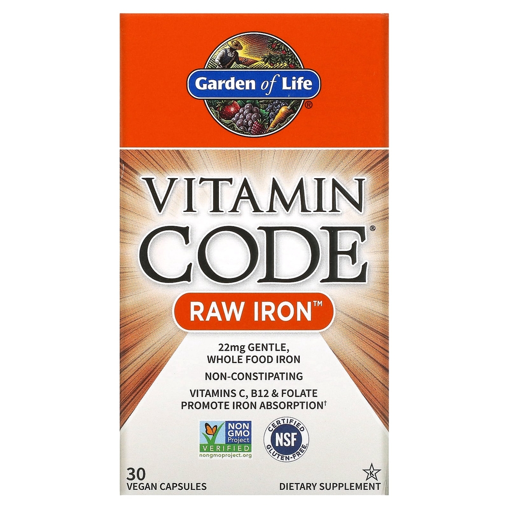 <b>가든오브라이프 엽산</b> 400mcg 비타민C B12 30정
