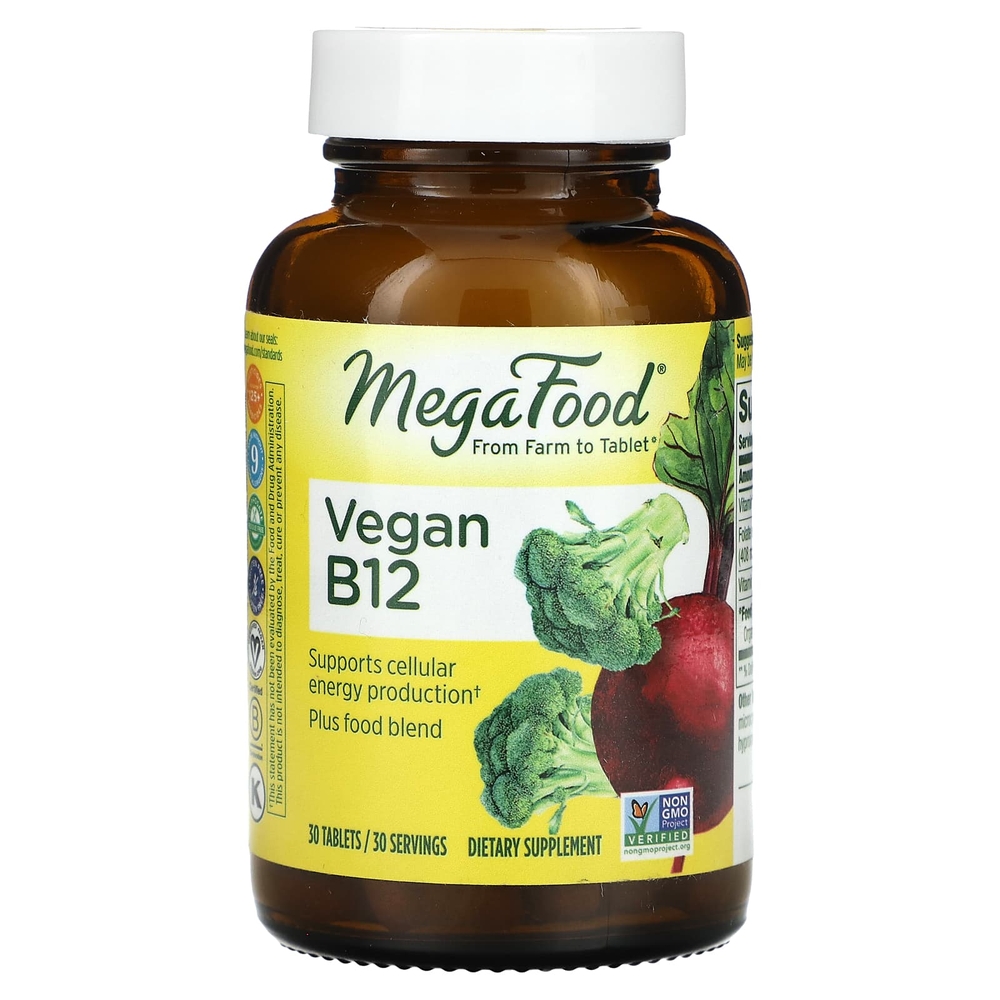 <b>메가푸드 엽산</b> 408mcg 비타민B12 B6 30정