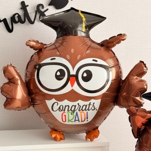졸업풍선 지혜로운 부엉이 졸업식 포토존 풍선 GRABO