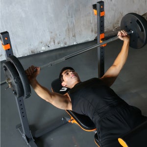 프로스펙스 와이드 레그 역기 벤치프레스 가정용 홈트 헬스 기구