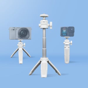 라이트밸런스 SS-2415 브이로그 삼각대 여행용 핸드폰 카메라 고프로 미니 거치대