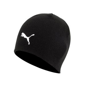 푸마 인디비주얼 윈터라이즈 테크 스포츠 니트 비니 모자 러닝 축구 검정 02494301