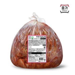 종가집 종가 우리땅 맛김치 소백 10kg