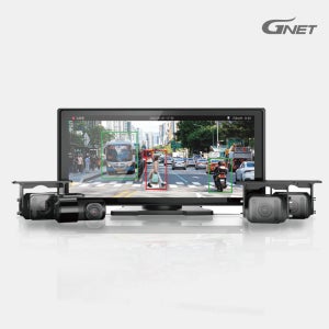 지넷 GT9000 AI 인공지능 적용 4채널 화물차 트럭 전용 블랙박스 128G