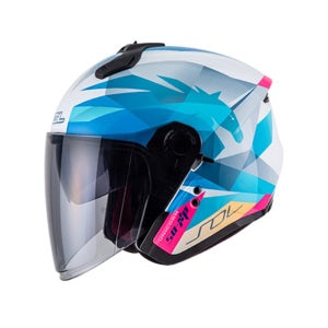 SOL 헬멧 SO-XP 유니콘 화이트/블루