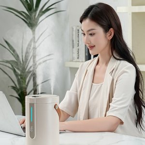 초음파 저소음 듀얼가습기 H30 2L 대용량 LED 무드등 휴대용 가습기