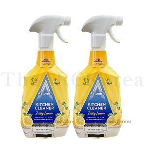 영국직수입 아스토니쉬 멀티 키친 주방 클리너 제스티 레몬 750ml x 2개