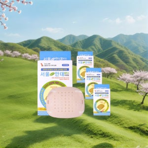 의료용 안대 백내장 눈병 일회용 눈 외눈 한쪽눈 (곡면형 1개입, 2세트)