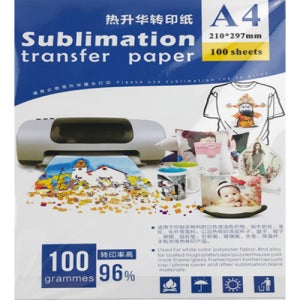 잉크젯 승화전사 용지 멀티용 전사지 A4 100g 100매