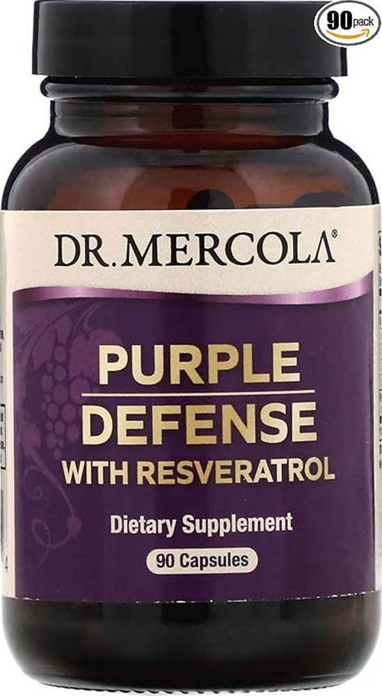 닥터머콜라 <b>퍼플 디펜스</b> 위드 <b>레스베라트롤</b> 90 캡슐