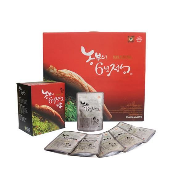 청정삼 홍삼진액 <b>골드 80ml</b> x 60포 홍삼진액 SE-054