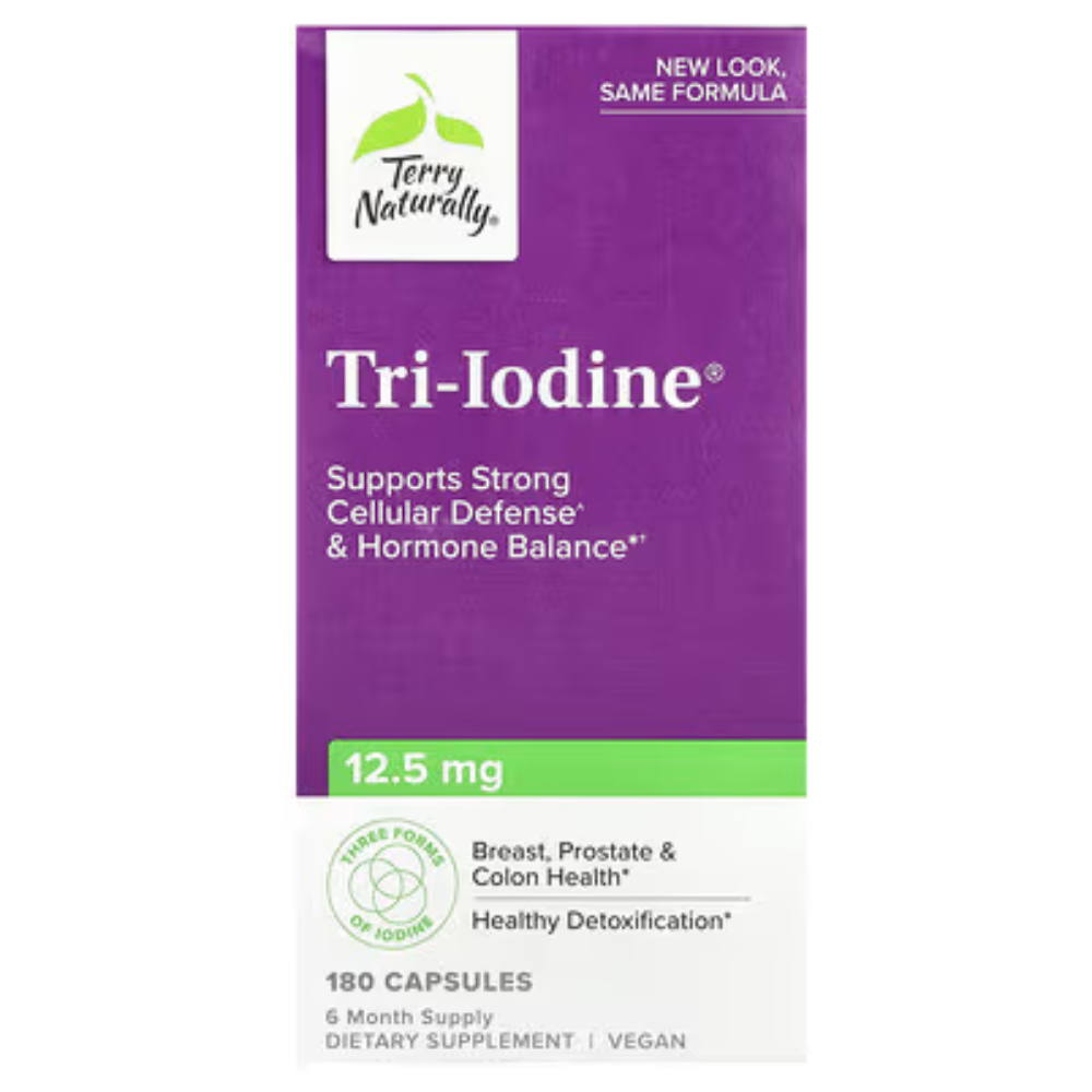 <b>테리 내추럴리</b> 트리 요오드 12.5mg 180캡슐