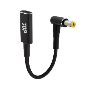HDTOP C타입 to DC PD100W 노트북 충전 케이블 15CM 5.5x1.7 HT-CL046