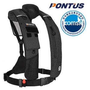 [폰터스] PL-3000 팽창식구명조끼 (블랙)