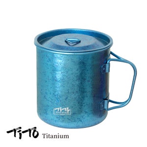 티토 티타늄 캠핑 싱글 머그컵 450ml