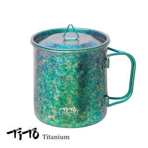 티토 티타늄 캠핑 싱글 머그컵 450ml