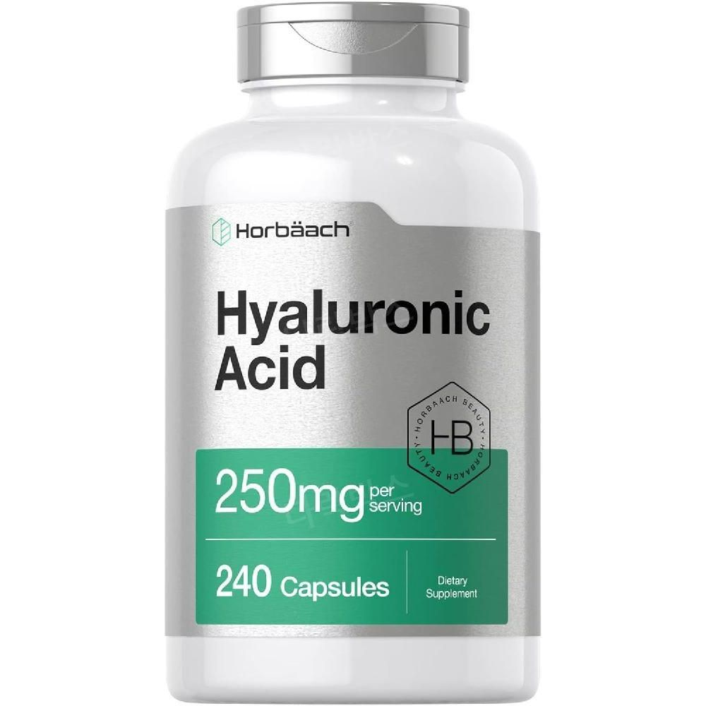 <b>호바흐 히알루론산</b> 250mg 240캡슐 Hyaluronic Acid