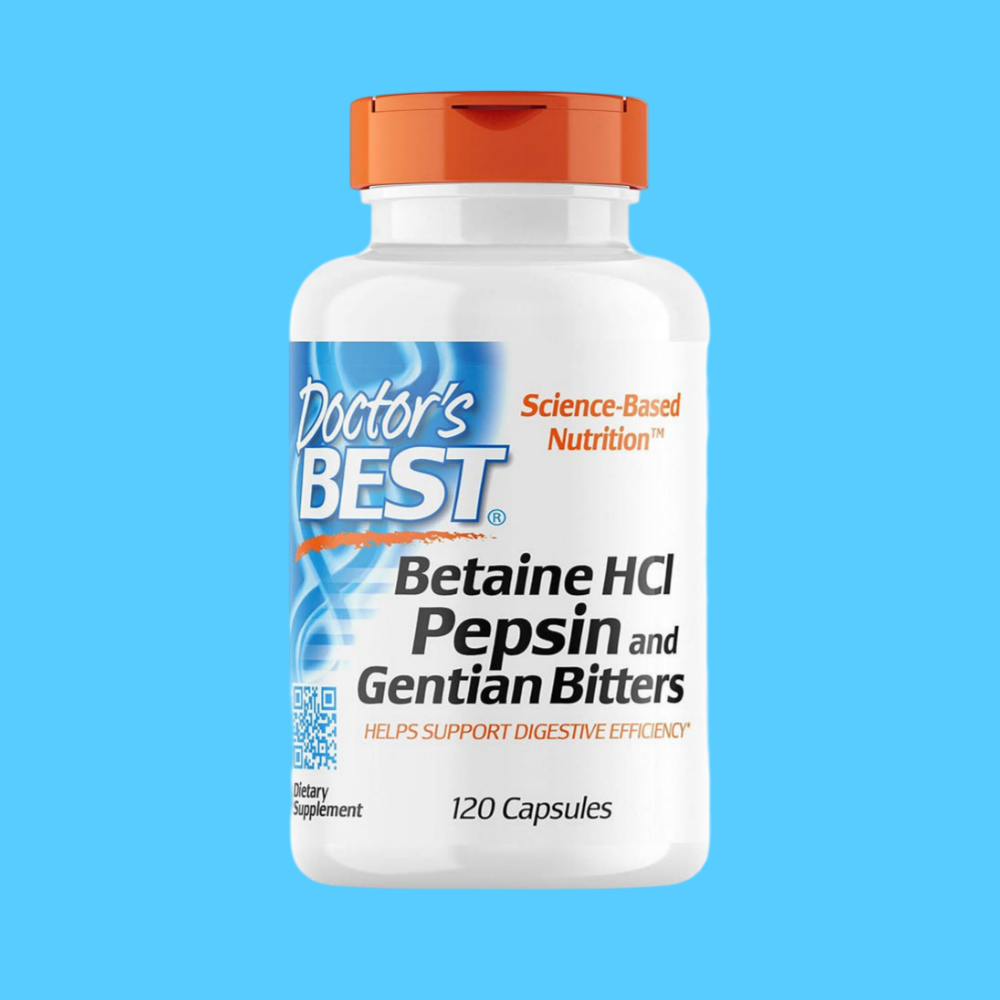 닥터스베스트 <b>베타인 HCL 펩신</b> 120캡슐