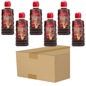 미담채 캡사이신 매운맛 소스 550g X 6통 (반박스) 식자재