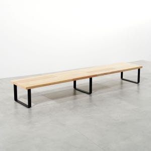 원목 듀얼 모니터 받침대 폭 300mm 높이16cm 1200mm, 고무나무상판(블랙받침)