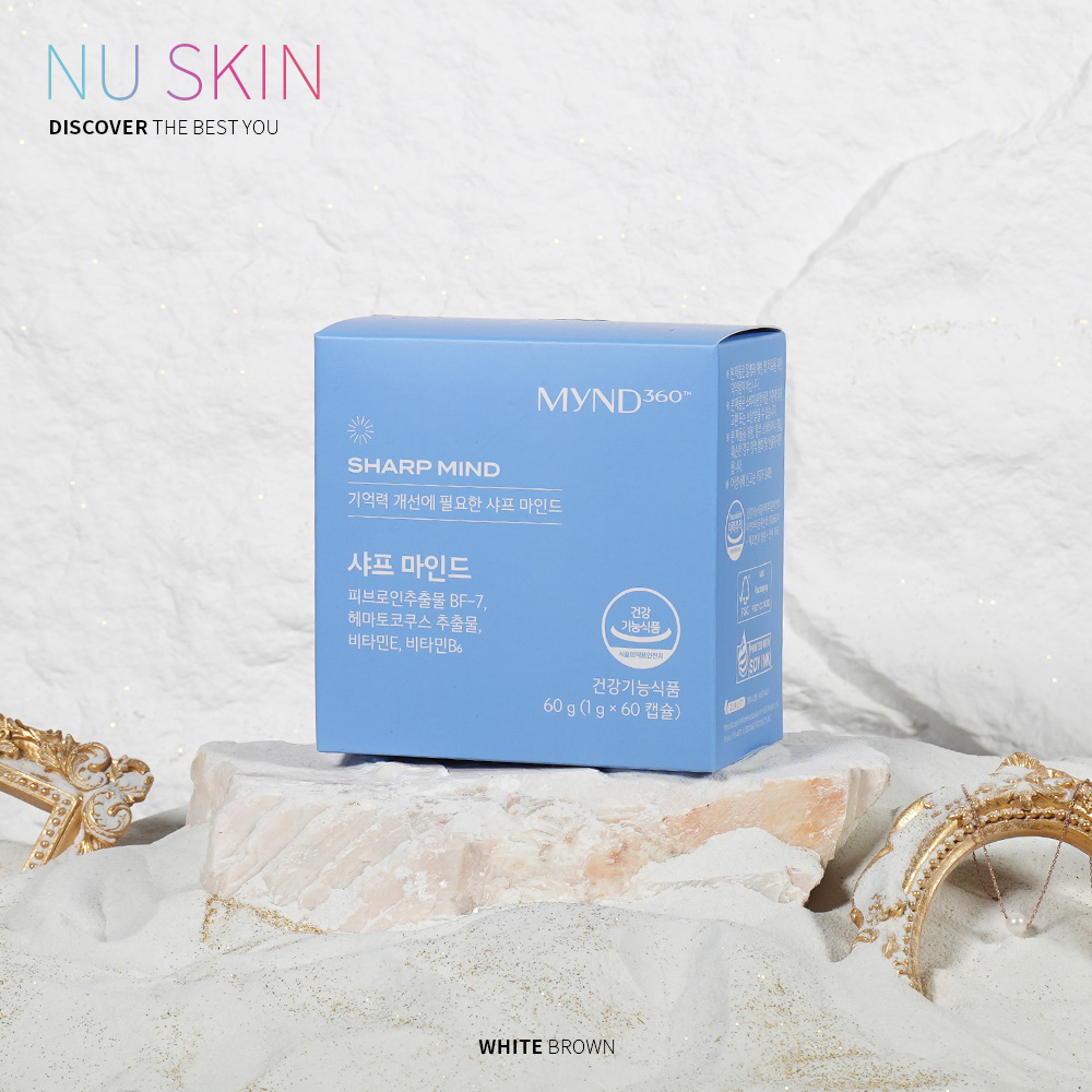<b>뉴스킨</b> 마인드 MYND360 샤프 마인드 1g x 60캡슐