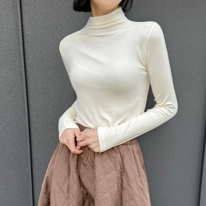 반폴라티 반목폴라티 얇은목폴라 모달 이너 목티