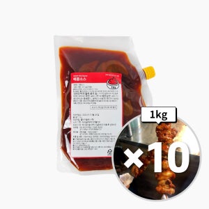 맛붐 매콤소스 1kg, 10개