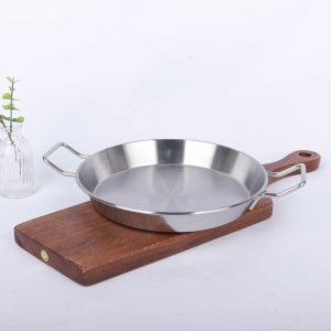 푸드 팬 인덕션 빠에야 감바스 손잡이 양식 플레이팅 업소용 ZZ 26cm
