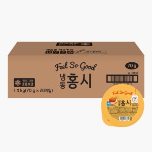 생활앤 냉동 홍시(컵) 70g x 20입 개별포장