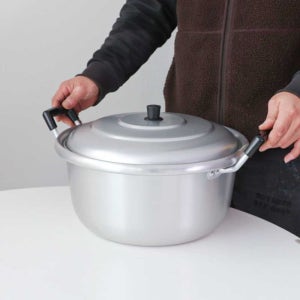 엑스포 냄비 양은 알루미늄 손잡이 다용도 솥 업소용 ZZ 40cm