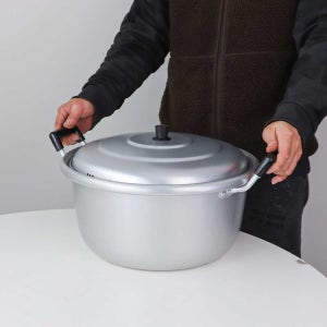 엑스포 냄비 양은 알루미늄 손잡이 다용도 솥 업소용 ZZ 38cm