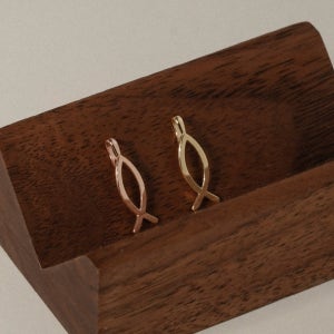 14K 행운 자녀복 물고기 목걸이 팬던트