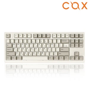 COX 엔데버 오리지널 레트로 PBT 무접점 텐키리스 키보드 50g