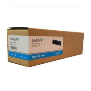 신도리코 P300T6KC 정품토너 파랑 P300dn C300