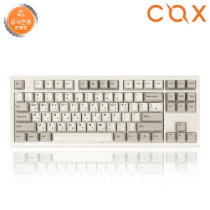 COX 엔데버 오리지널 레트로 PBT 무접점 텐키리스 키보드 35g