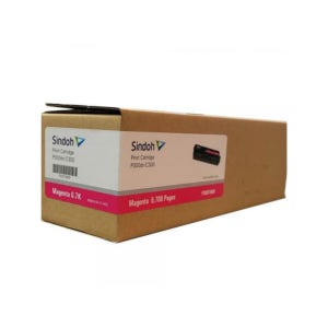 신도리코 P300T6KM 정품토너 빨강 P300dn C300