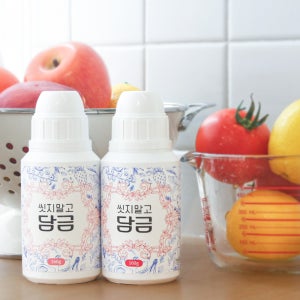 [사은품 증정] 씻지말고 담금 과일세척제 과일세정제 잔류농약제거 160g, 2개