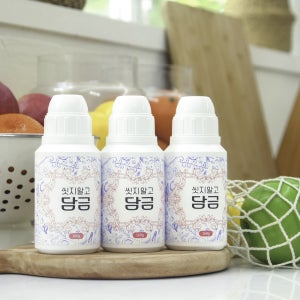 [사은품 증정] 씻지말고 담금 과일세척제 과일세정제 잔류농약제거 160g, 3개