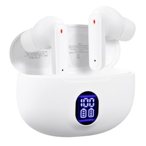 팬택 2025년형 LCD 블루투스 무선이어폰 커널형 이어버드 핸즈프리 노이즈캔슬링 이어폰