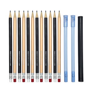 프라이밍 눌러쓰는 연필 세트 리뉴얼 버전 / 샤프 필기구 초등학생 선물 2B 교정