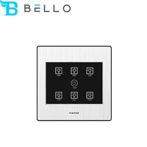 나노 아트2 터치 스위치 6구 무선 스마트
