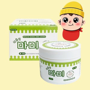 땀띠 아기 유아 신생아 엉덩이 발진 땀띠 파우더 200g