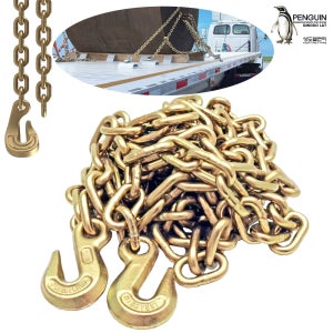 아연도금 다운체인/낙하산체인 (13mm/5.4톤) 용도/화물고정 운송 조선소 선박 항공기
