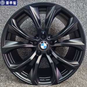 BMW X5 X6 40D 597 무광블랙 20인치 순정 휠 (한대분 4개) F바디 PCD120